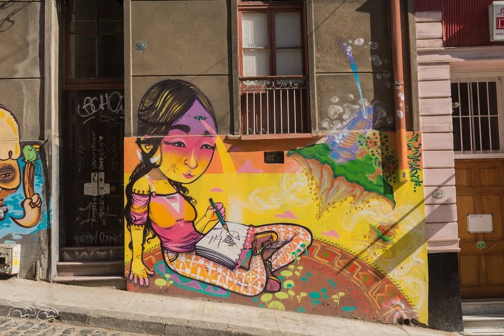 Valparaiso murale