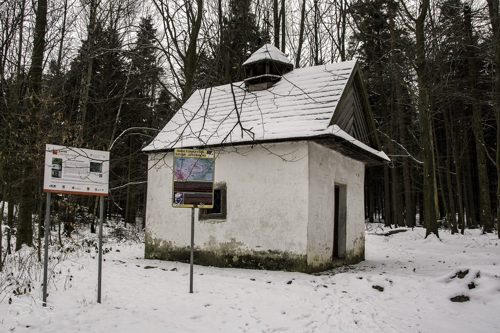 Kapliczka Żeromskiego Góry Świętokrzyskie