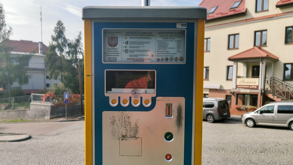 parking w Sandomierzu