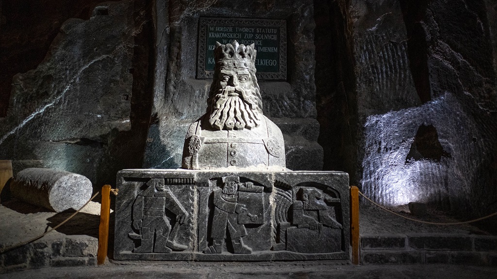 komora Kazimierza Wielkiego w kopalnii soli w wieliczce