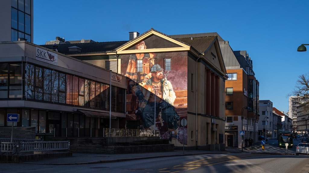 murale w Stavanger